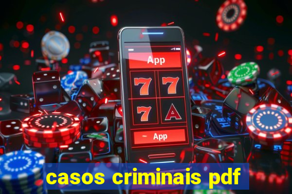 casos criminais pdf